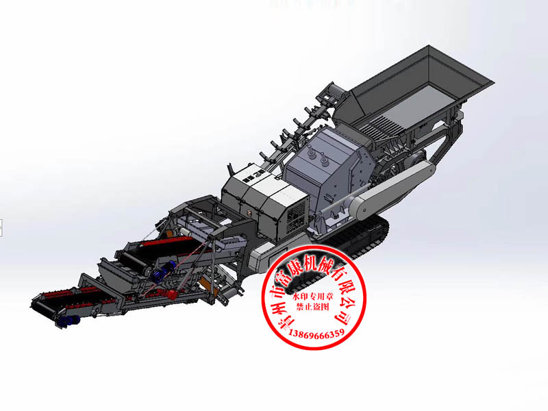 移動破碎篩分一體 移動破碎篩分一體