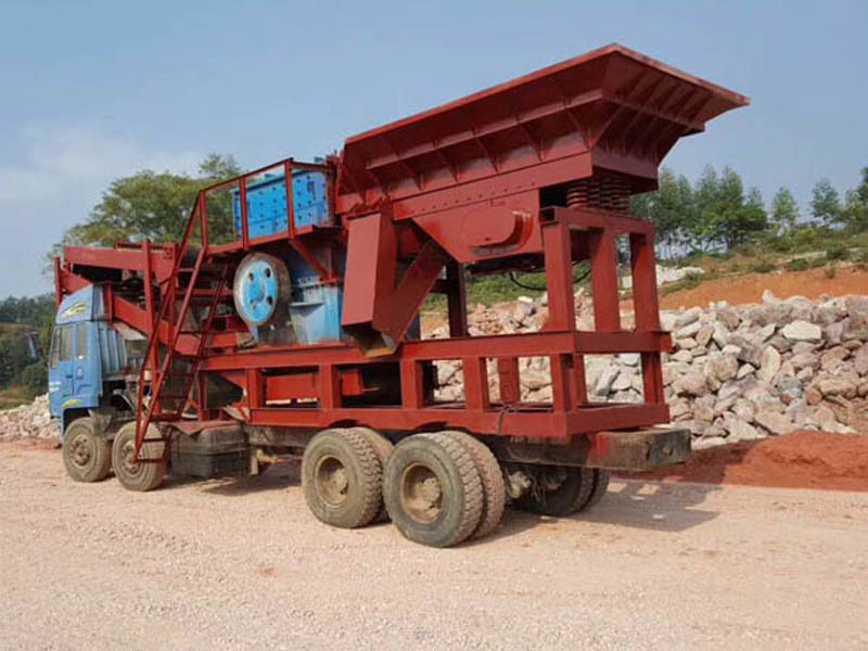 輪胎式移動破碎站 輪胎式移動破碎站