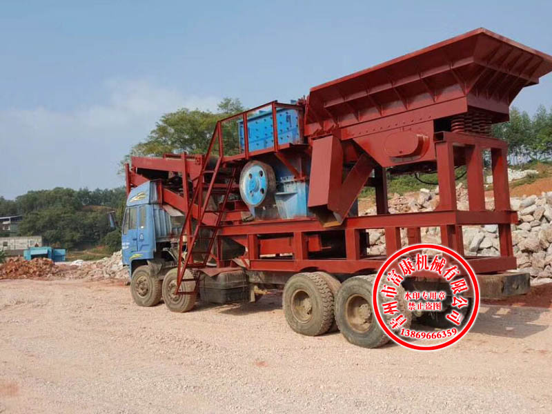 輪胎移動破碎站 輪胎移動破碎站