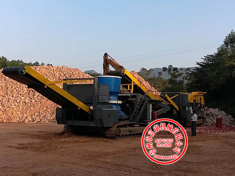 輪式移動破碎站 輪式移動破碎站