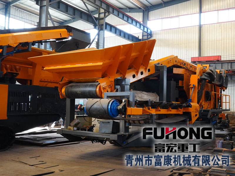 建筑垃圾移動(dòng)破碎站