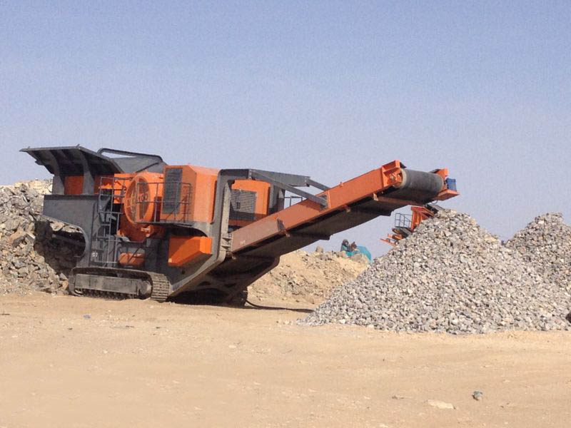 移動建筑垃圾破碎站